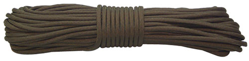 Red Rock 100-Foot 550 Parachute Cord 7 Strand Olive Drab