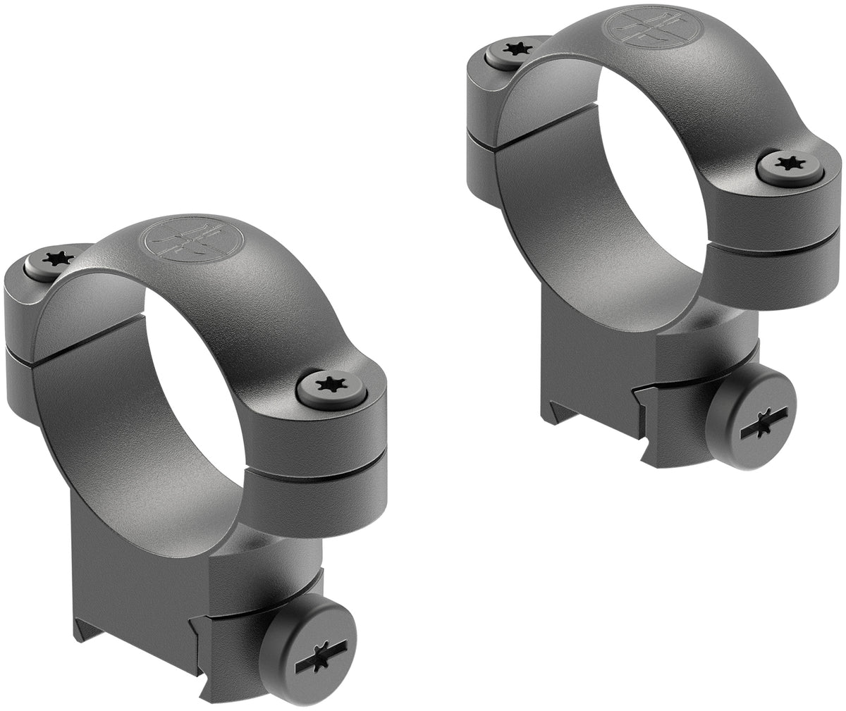Leupold 51037 Sako Rifle Ringmounts 30mm Tube High Matte Black Steel