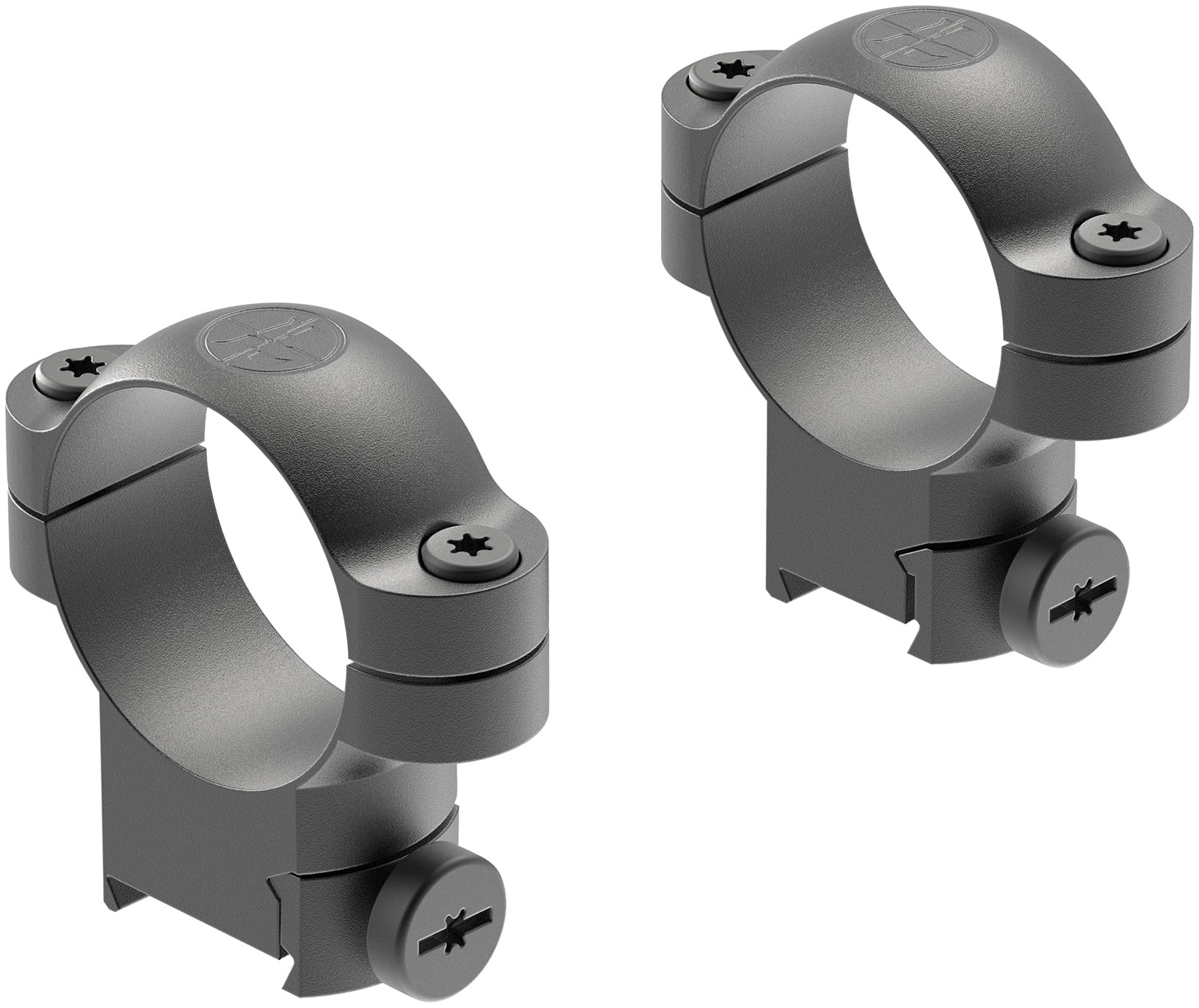 Leupold 51037 Sako Rifle Ringmounts 30mm Tube High Matte Black Steel