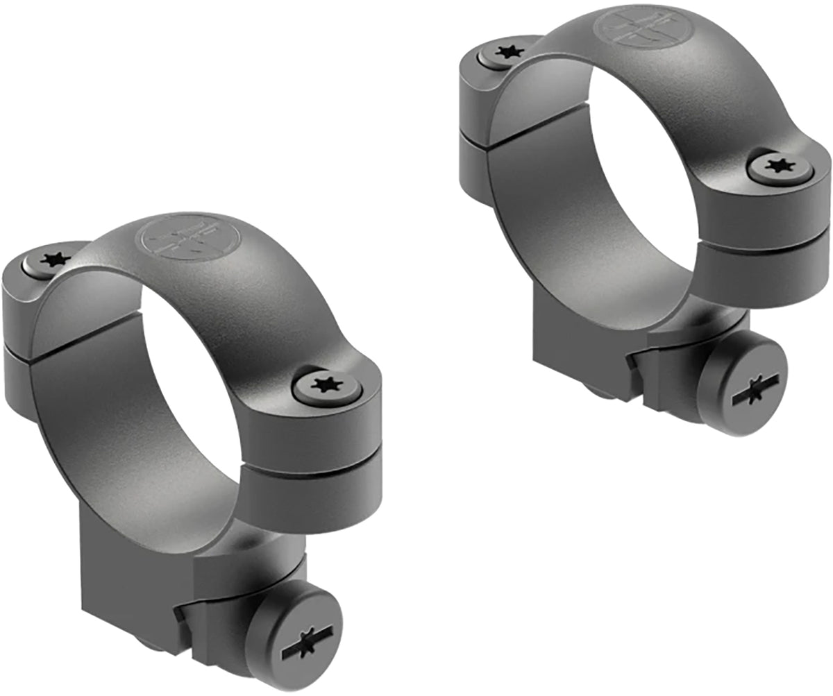 Leupold 51041 Ruger M77 Scope Ring Set 30mm Medium Dovetail Matte Black Steel