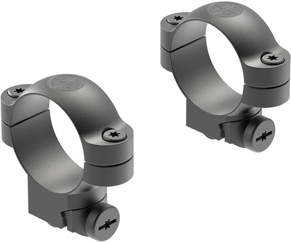 Leupold 51041 Ruger M77 Scope Ring Set 30mm Medium Dovetail Matte Black Steel