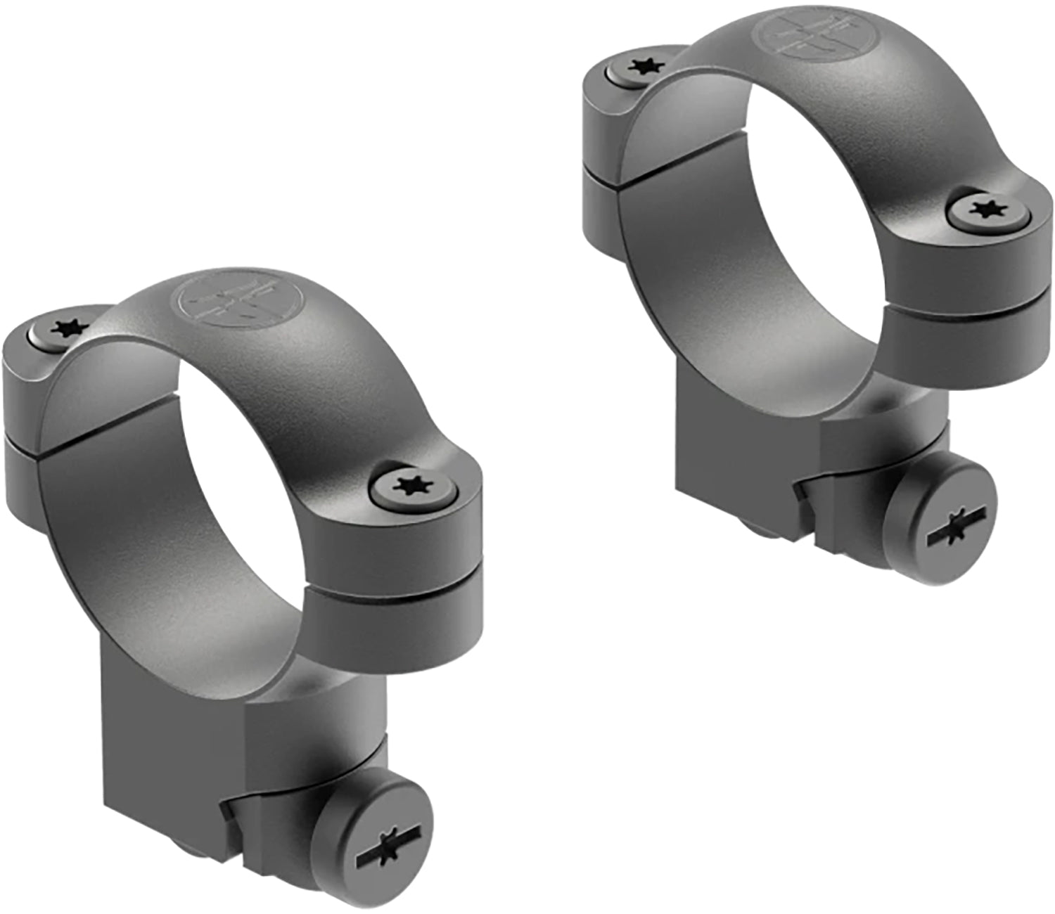 Leupold 51042 Ruger M77 Ringmounts 30mm High Matte Black Steel