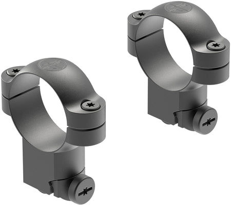 Leupold 51043 Ruger M77 Ringmounts 30mm Super High Matte Black Steel