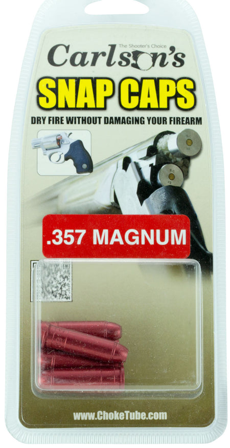 Carlson's Choke Tubes Pistol Snap Cap .357 Magnum 6Pk 00059