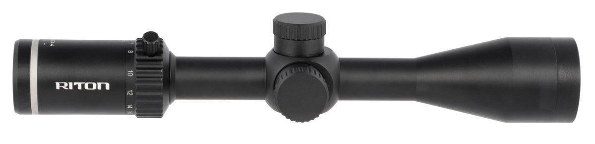 Riton X1 Primal 3-9x40mm SFP Scope, RAK Reticle 1" Tube and Throw Lever