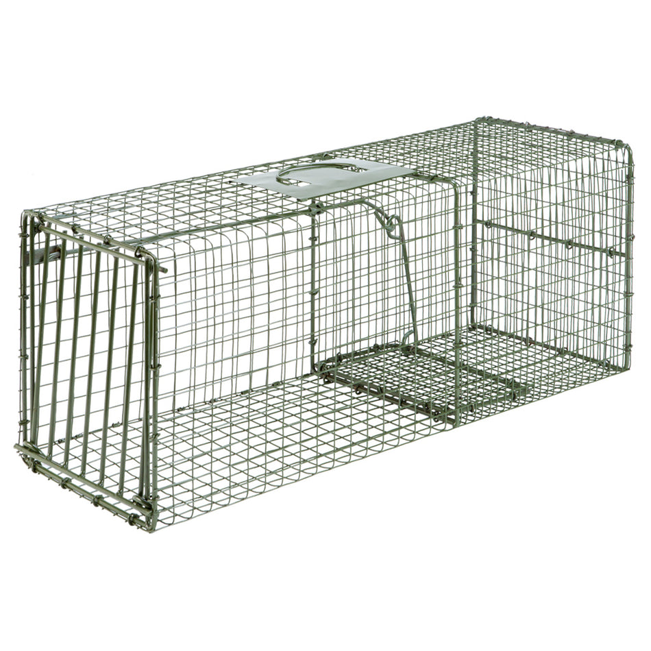 Duke X-Large Heavy Duty Wire Cage Animal Trap 30x15x14 in.