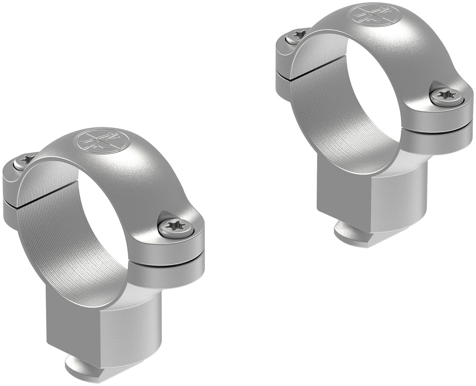 Leupold 51730 Silver 1" High Dual Dovetail Scope Ring Set