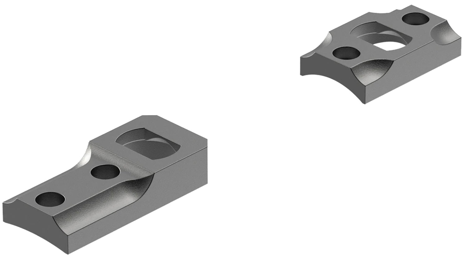 Leupold 51706 Weatherby Mark V Dual Dovetail Base Set Matte Black Finish