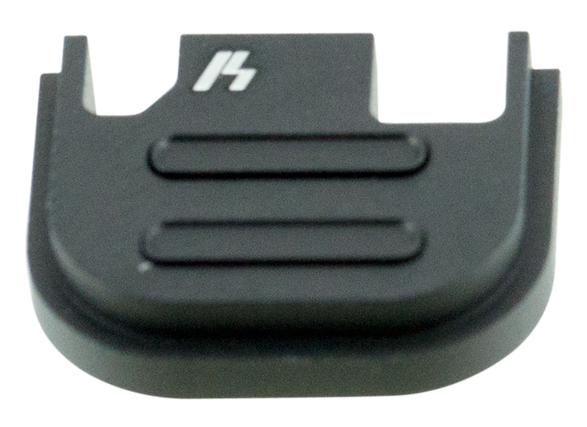 Strike Industries Glock Gen1-4 V2 Push-Button Slide Cover Plate Black Aluminum