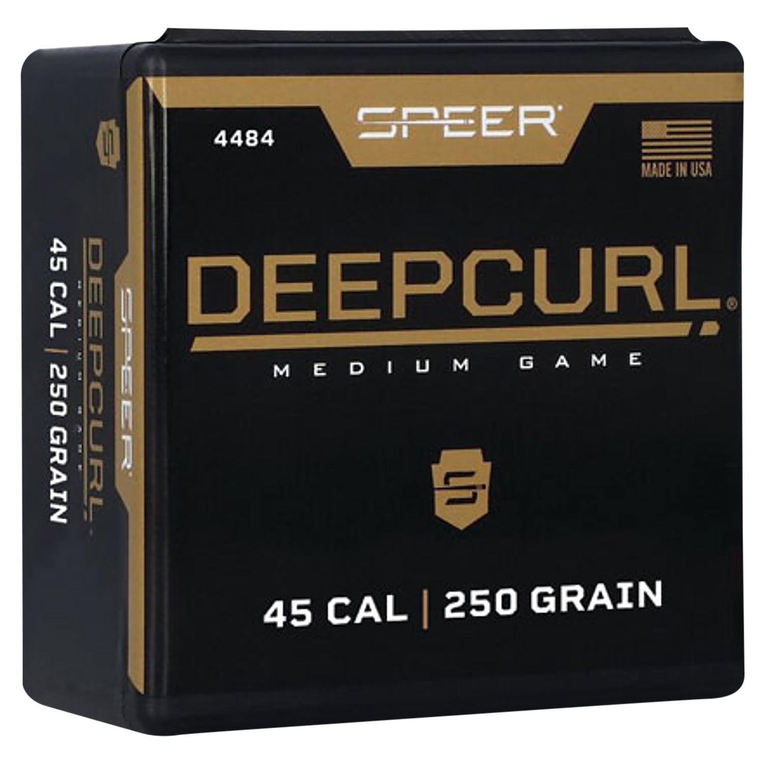 Speer 4484 DeepCurl 45 Caliber 250 Grain Hollow Point Bullets Box of 50