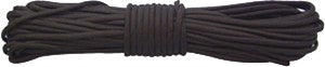Red Rock 50-Foot 550 Parachute Cord 7 Strand Black