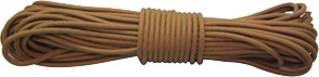 Red Rock 50-Foot 550 Parachute Cord 7 Strand Coyote