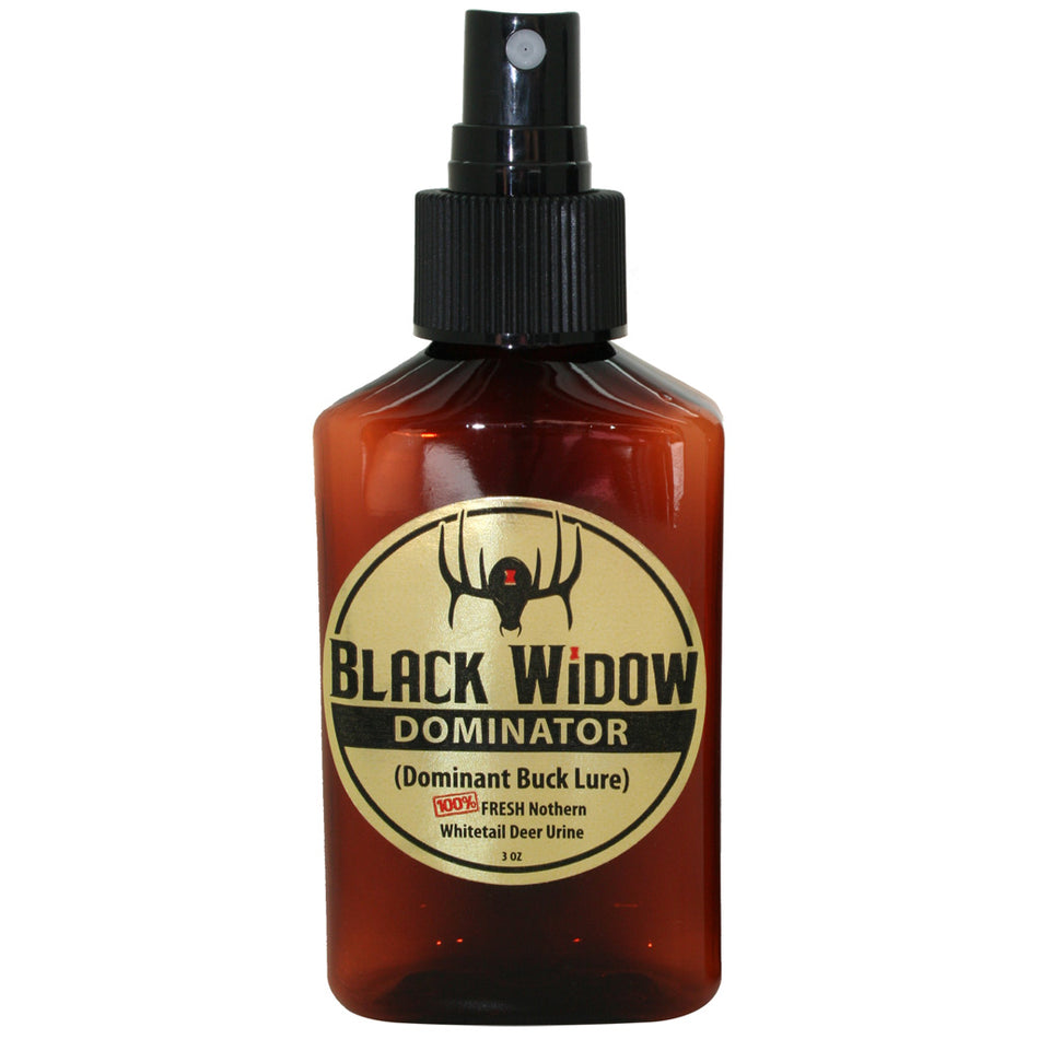 Black Widow Dominator Northern Buck Urine Deer Scent 3 oz.