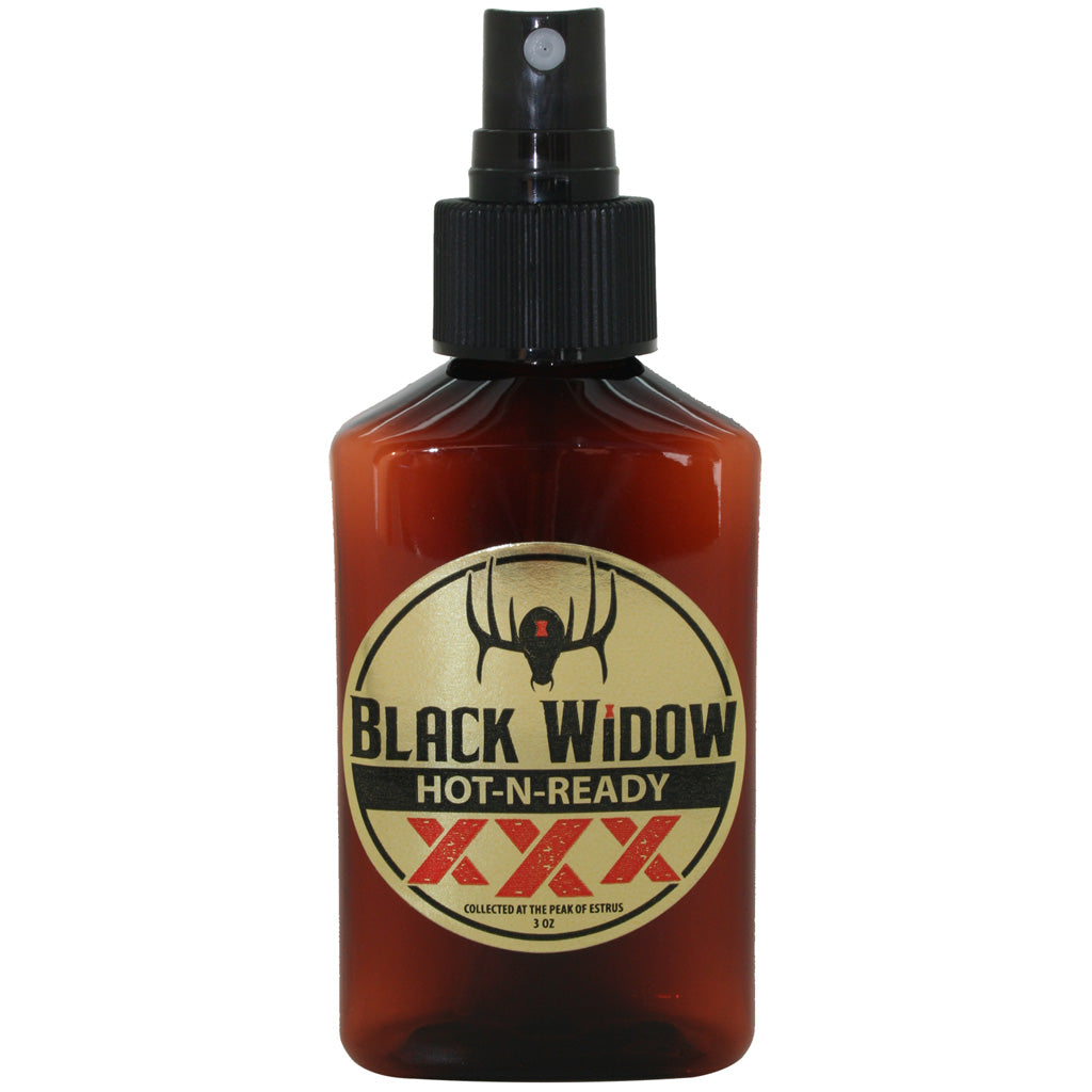 Black Widow Hot-N-Ready XXX Northern Doe Estrus Deer Scent 3 oz.