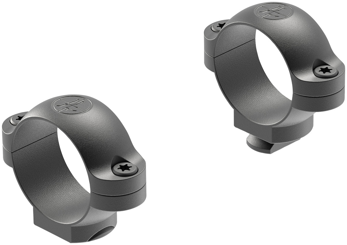 Leupold 49898 1" Low Standard Matte Black Scope Ring Mounts