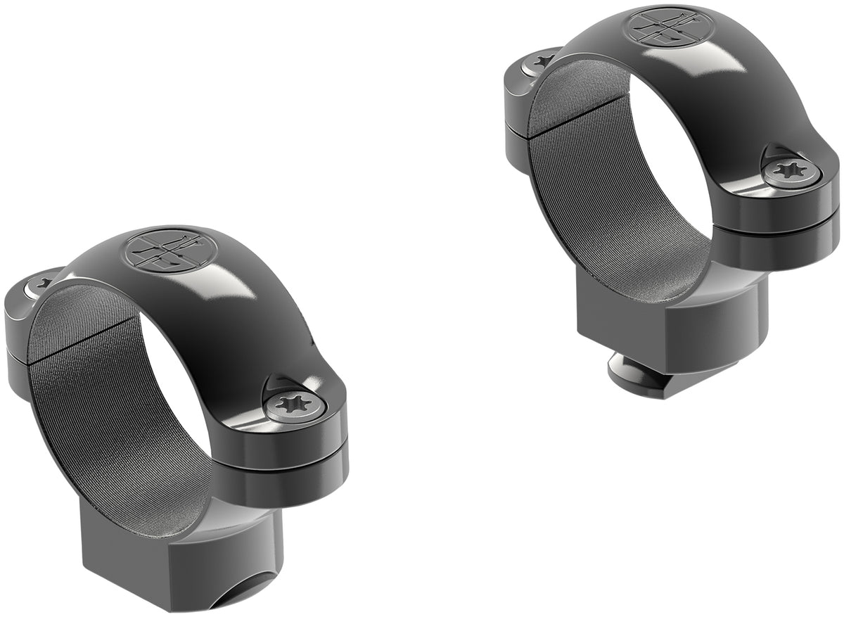 Leupold 49900 1" Medium Standard Black Gloss Scope Ring Mounts