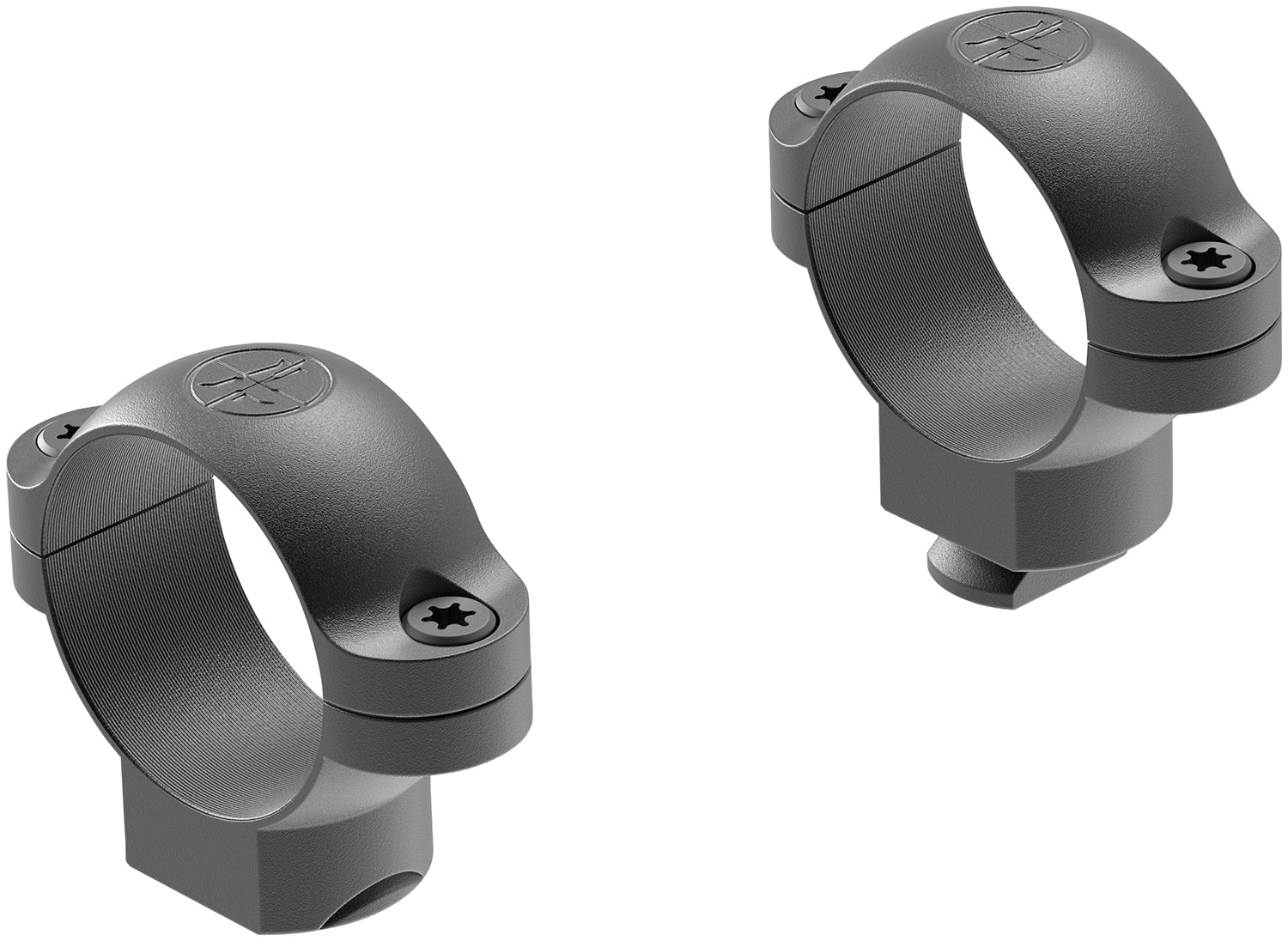 Leupold 49901 1" Medium Standard Matte Black Scope Ring Mounts