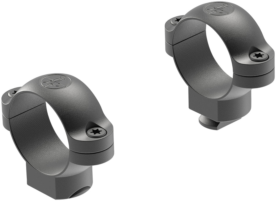 Leupold 49901 1" Medium Standard Matte Black Scope Ring Mounts