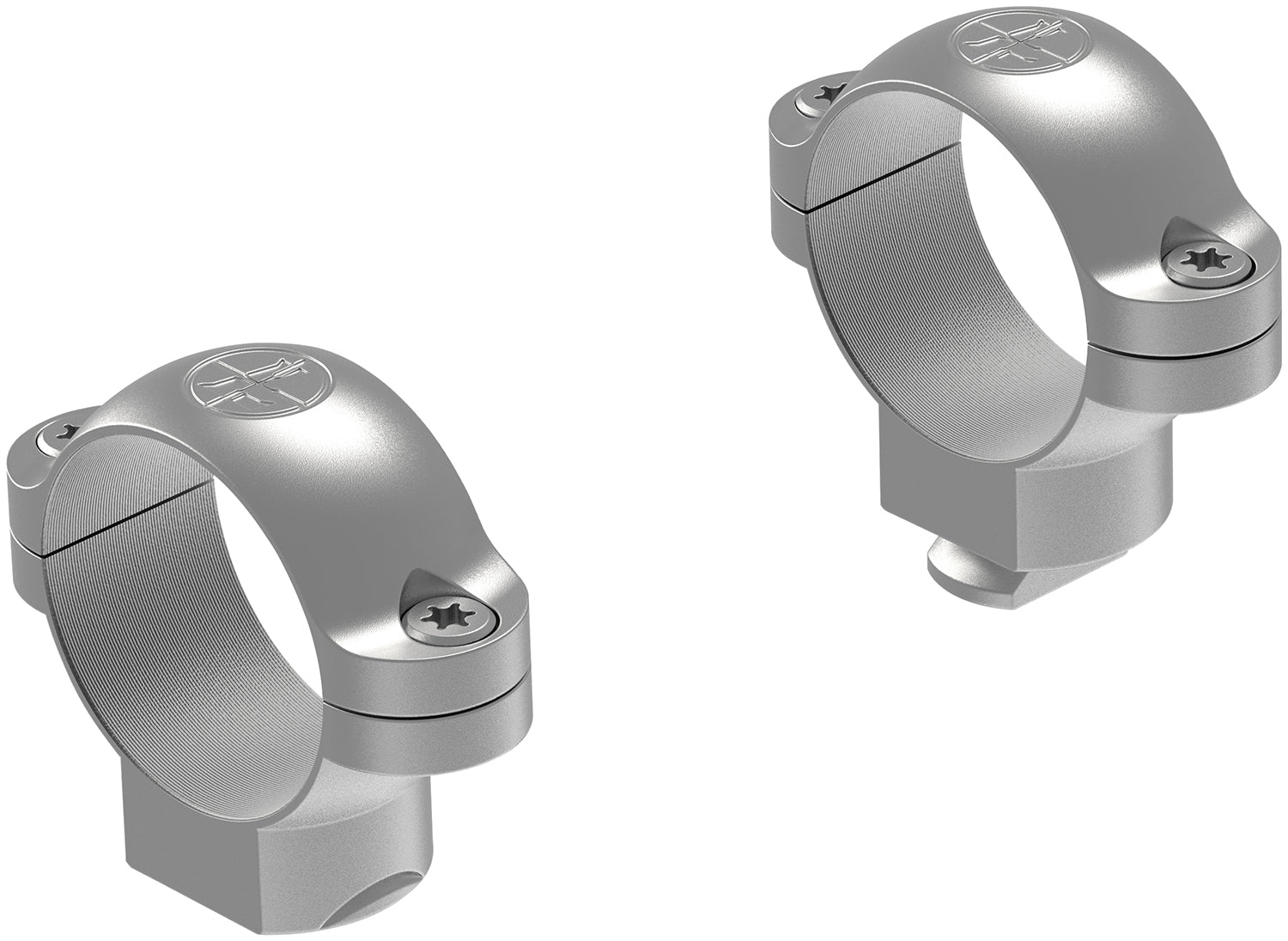 Leupold 49902 1" Medium Standard Silver Scope Ring Mounts