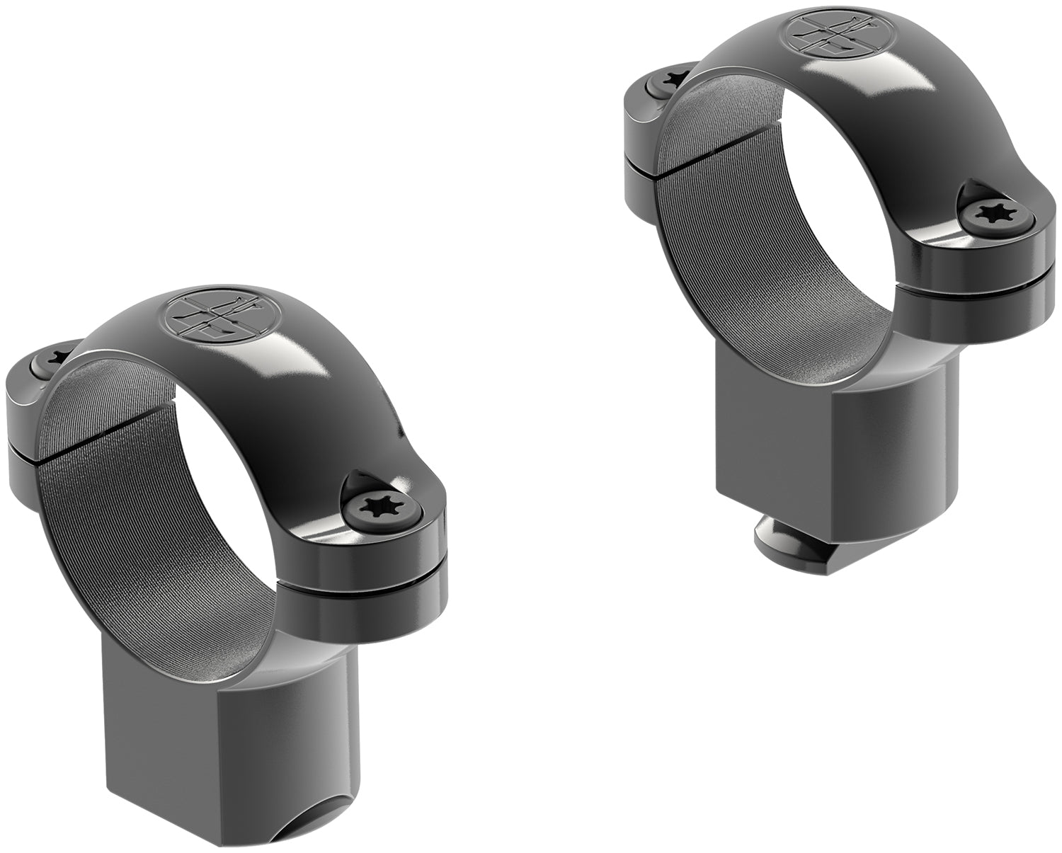 Leupold 49906 1" Super High Standard Black Gloss Scope Ring Mounts