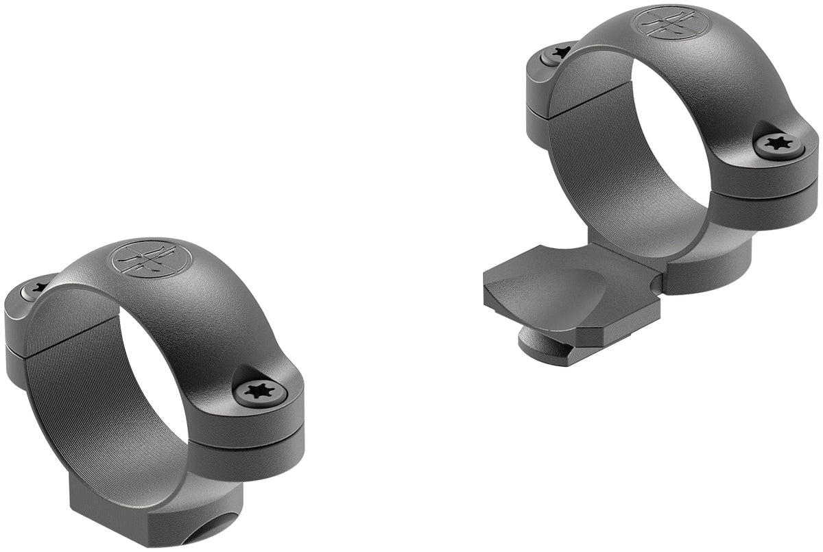 Leupold 49910 Standard Extended Low 1" Matte Black Rings