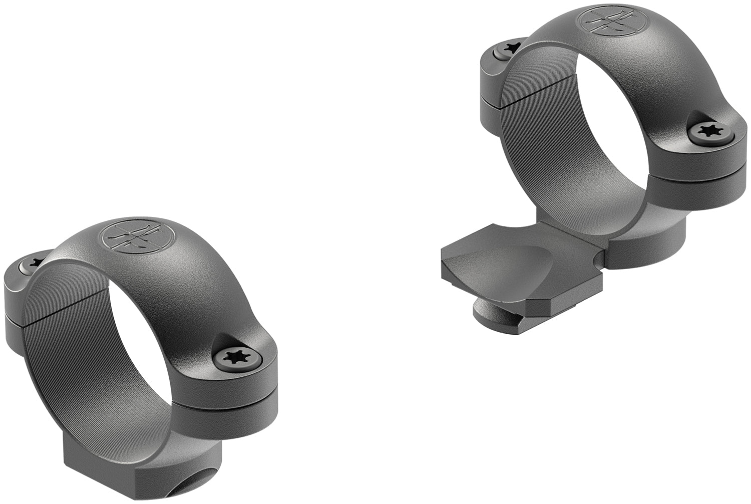 Leupold 49910 Standard Extended Low 1" Matte Black Rings