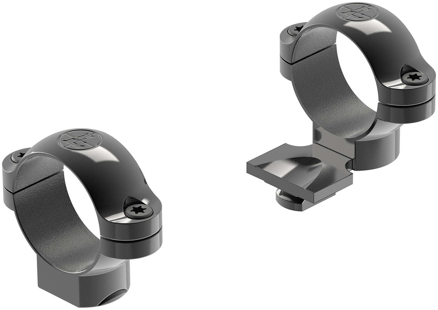 Leupold 49909 Standard Extended Medium 1" Gloss Black Rings