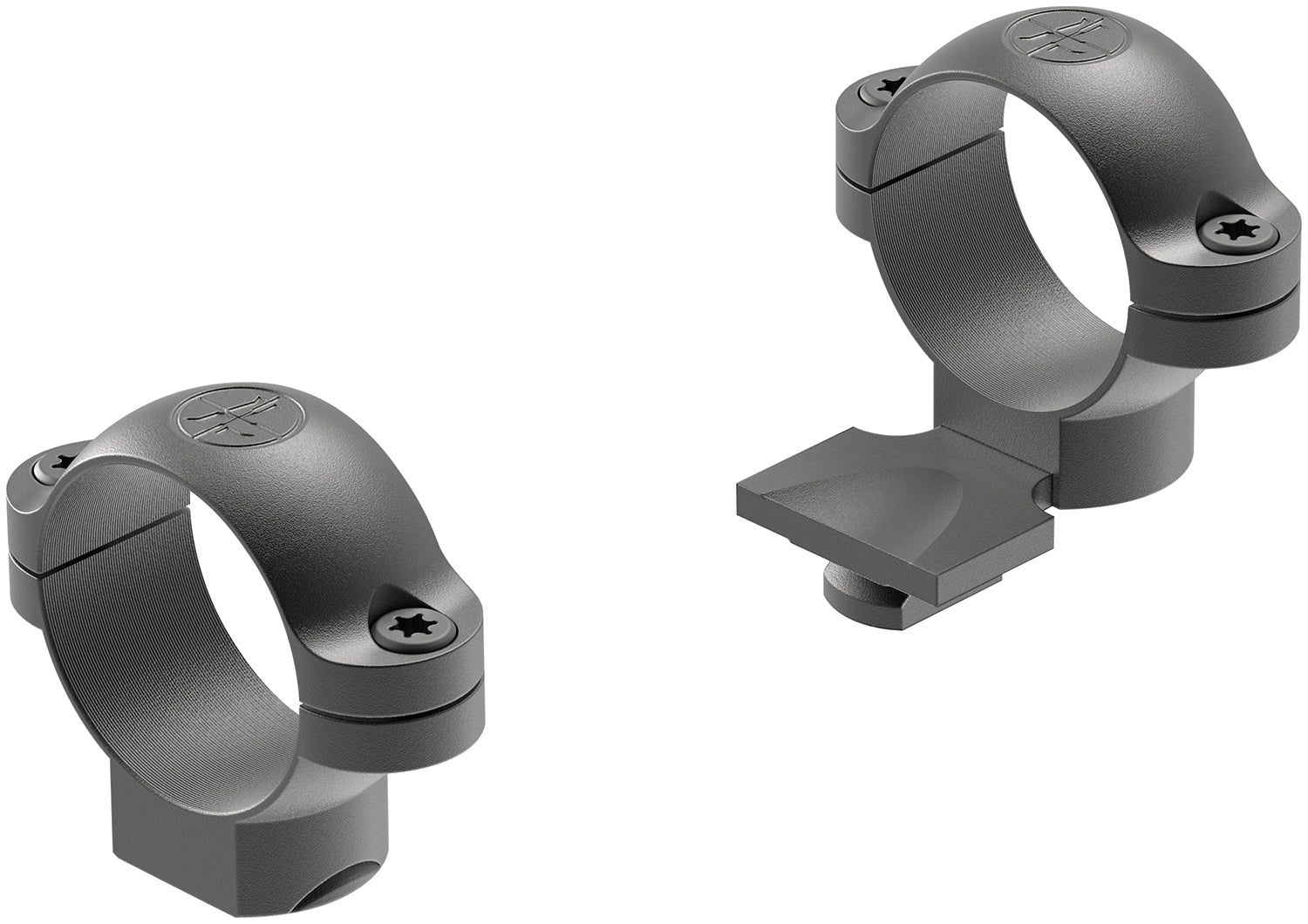 Leupold 49911 Standard Extended Medium 1" Matte Black Rings