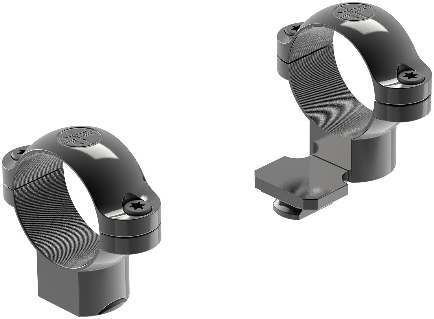 Leupold 49912 Standard Extended High 1" Gloss Black Rings