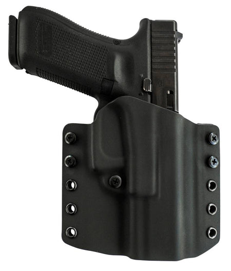 Comp-Tac Warrior Outside Waistband Kydex Holster for Glock 17 Gen 5 RH Black