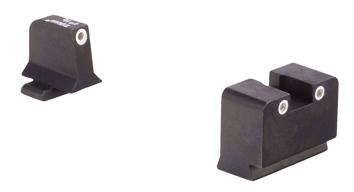 Trijicon Suppressor Height Tritium Night Sights White Outline Front & Rear for Springfield Armory XD Series