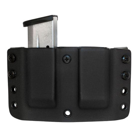 Comp-Tac Twin Warrior Magazine Pouch OWB Kydex M&P Shield 9mm 40 Black