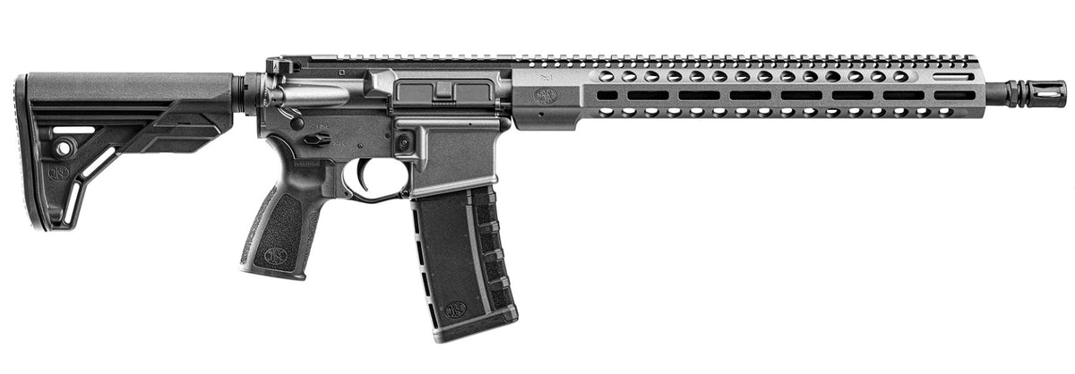 FN 36100652 FN 15 Tac3 5.56x45mm NATO 30+1 16" Chrome-Lined Barrel, Gray Anodized Rec/M-LOK Handguard, Black 6 Position Collapsible Stock, Optics Ready
