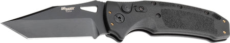 Hogue K320A Nitron Auto Folder 3.5" Tanto Polymer Frame Black