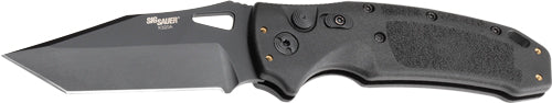 Hogue K320A Nitron Auto Folder 3.5" Tanto Polymer Frame Black