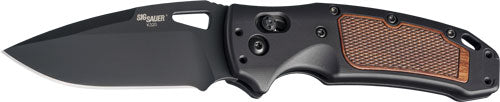 Hogue SIG K320 AXG Able Lock Folding Knife 3.5" Drop Point Black