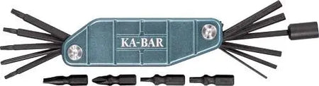 KA-BAR Aqua Blue 15-Piece Multi-Function Tool Set