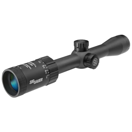 SIG Sauer Whiskey 3 2-7x 32mm Scope 1 Inch SFP BDC1 Quadplex Reticle 0.5 MOA Black