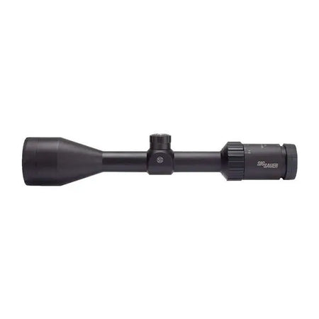 SIG Sauer Whiskey3 3-9x50mm Scope 1 In SFP Illum Hellfire Quadplex Black 0.25 MOA