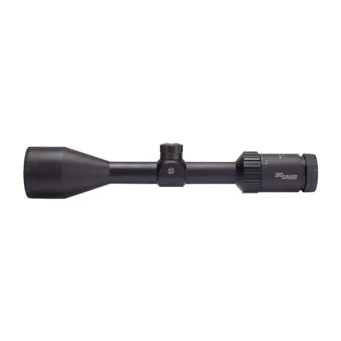SIG Sauer Whiskey3 3-9x50mm Scope 1 In SFP Illum Hellfire Quadplex Black 0.25 MOA