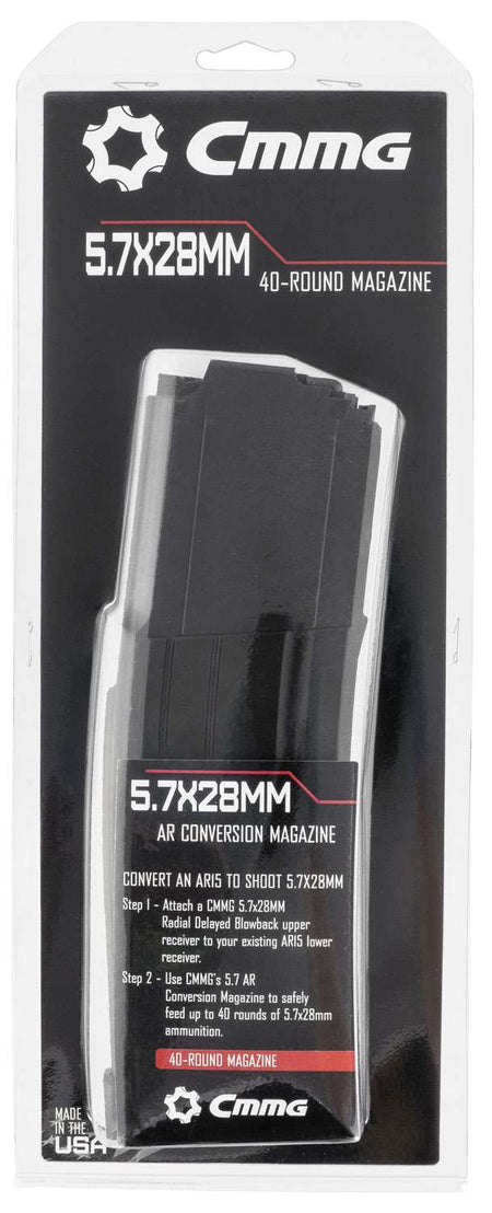 CMMG 5.7x28mm 40 Round AR Conversion Magazine