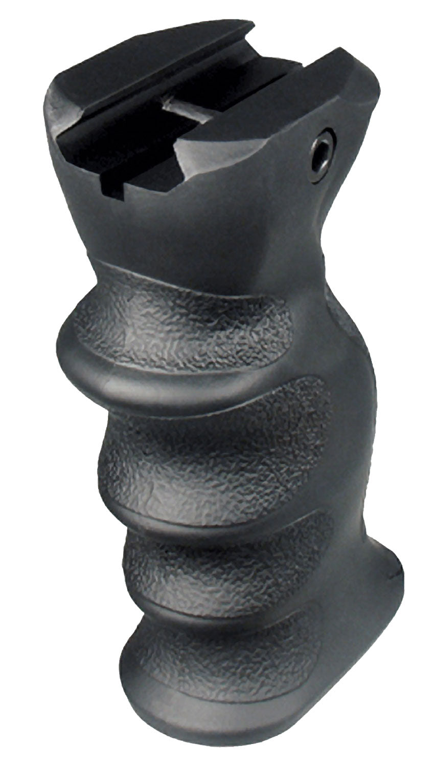UTG Black Polymer Combat Foregrip Thumb Rest Finger Grooves