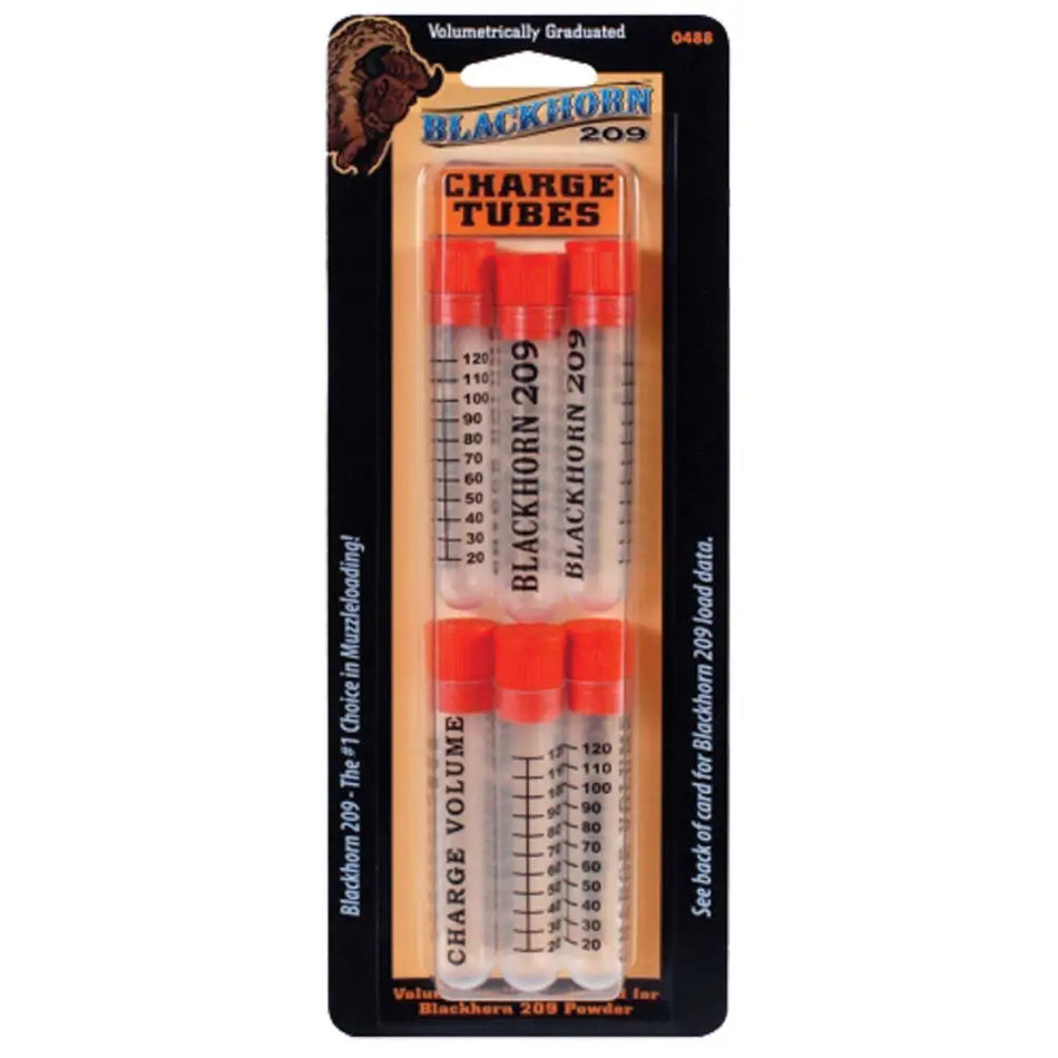 Hodgdon Blackhorn 209 Charge Tubes 120gr 6 Per Pack Muzzleloading