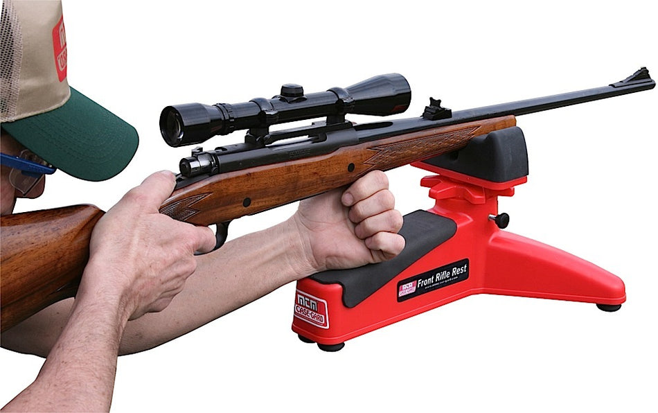 MTM Case-Gard Front Rifle and Handgun Shooting Rest Red Polymer FRR30