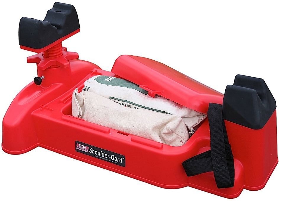 MTM Case-Gard Shoulder-Gard Recoil Reducing Shooting Rest Red SGR30