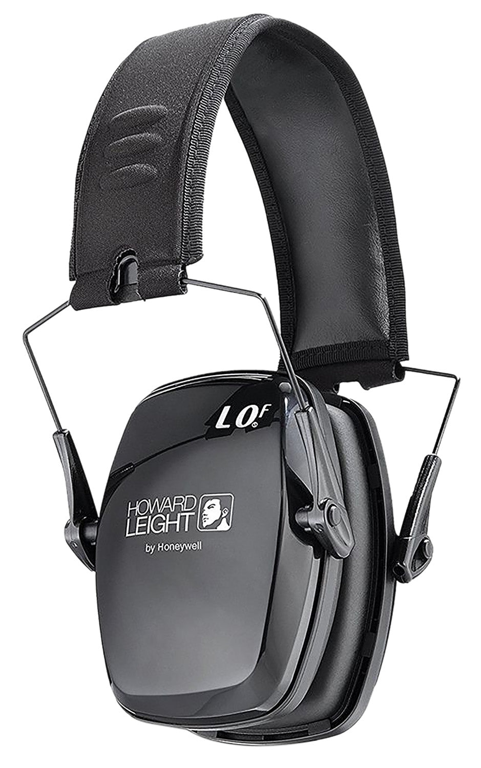 Howard Leight Leightning Ultra-Slim R01523 Passive Muffs 23 dB Over-the-Head Black
