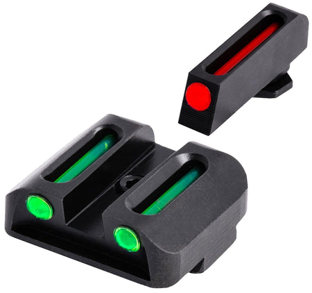 TruGlo TG131G2 Tri-Dot Fiber-Optic Replacement Sights Red Front Green Rear Glock 20 21 25 29