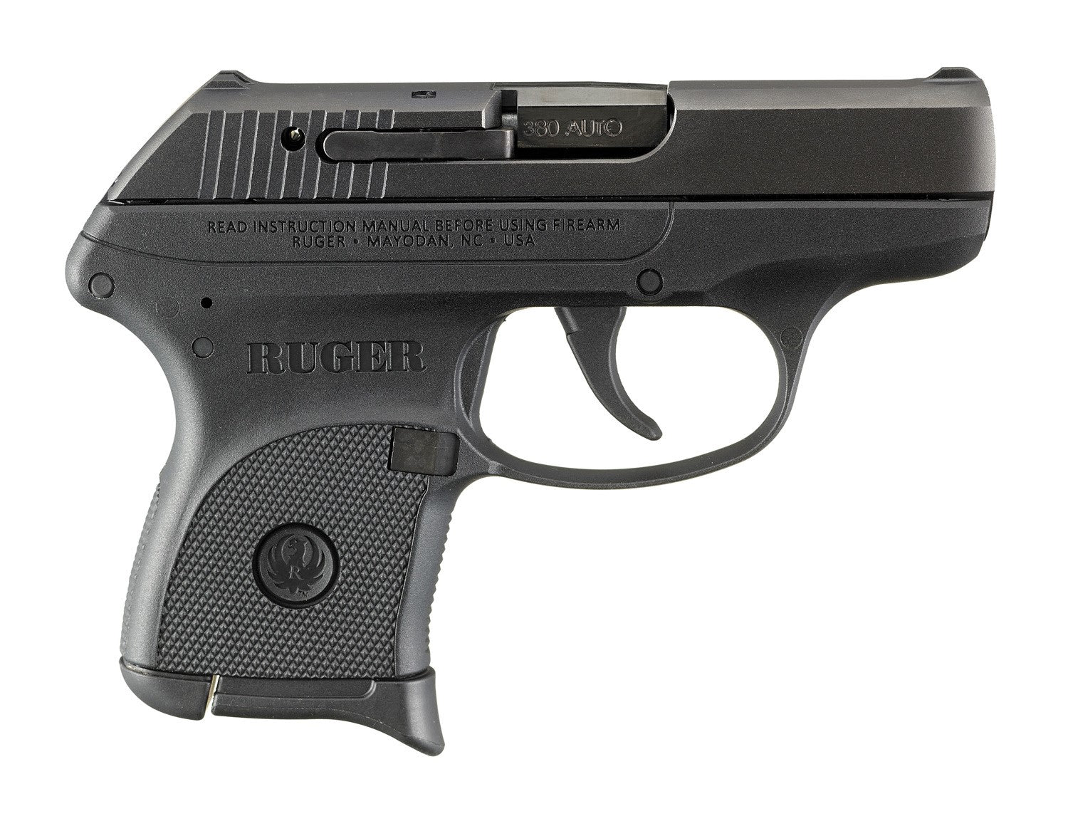 Ruger 3701 LCP Standard Frame 380 ACP 6+1 2.75" Black Steel Barrel, Black Oxide Serrated Alloy Steel Slide, Black Polymer Frame, Black Polymer Grip, Right Hand
