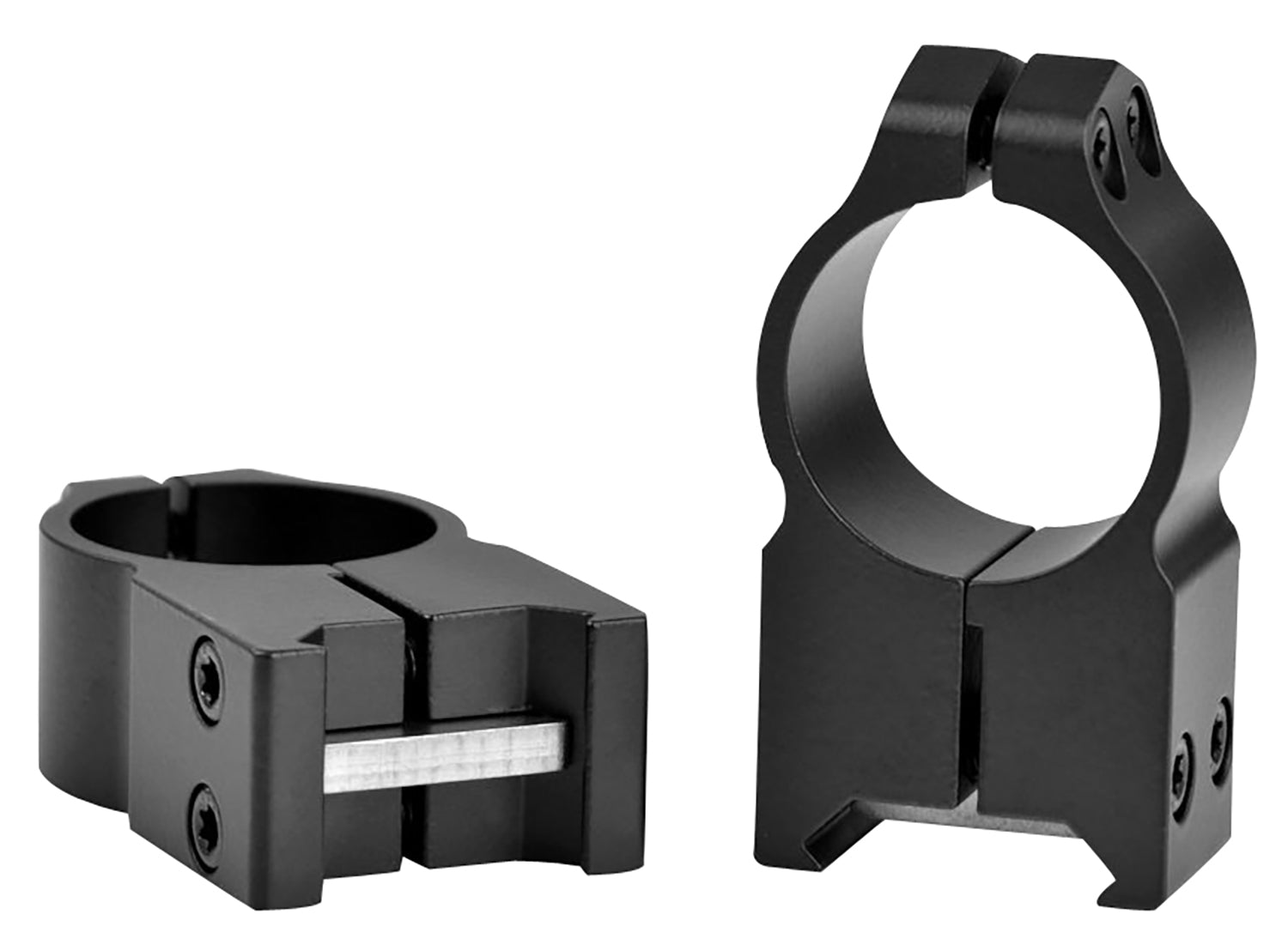 Warne 203M Maxima 1-Inch Extra High Vertical Rings Matte Black 0 MOA