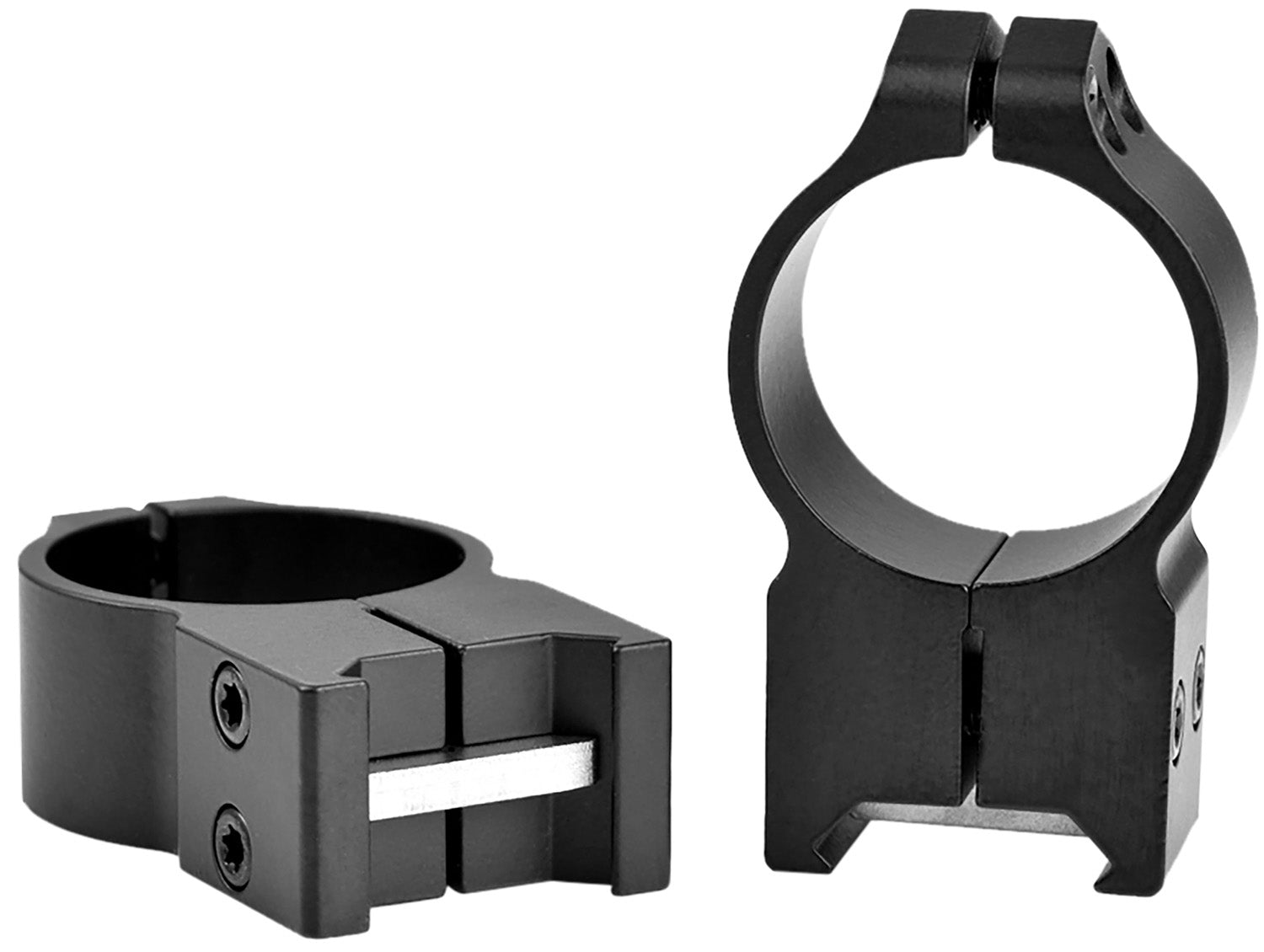 Warne 216M Maxima 30mm Extra High Vertical Rings Matte Black 0 MOA